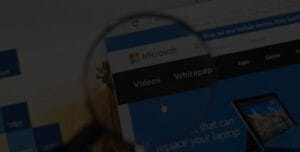 microsoft content dark