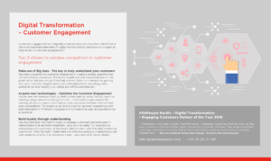 Infographic Digital Transformation Customer Engagement