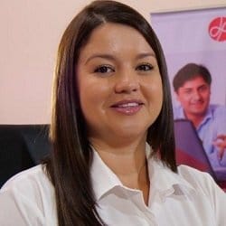 Lady Cossio Comercial Base instalada