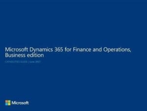 microsoft dynamics 365 finance and operations business edition capabilities guide