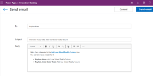 4. So now lets send the e mail to creators.
