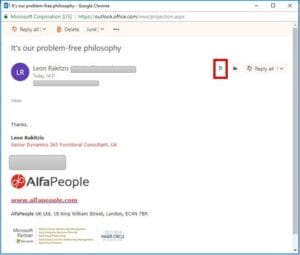 AlfaHacks: Leon Explains How to Link Microsoft Dynamics 365 to your Mobile Outlook App!