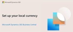 local currency in Business Central