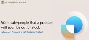 out of stock in Business Central