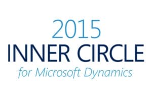 2015 inner circle for microsoft dynamics award