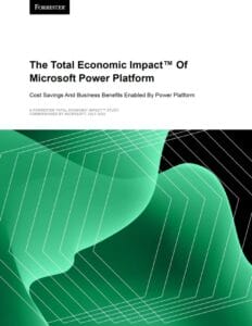 Forrester Report Microsoft Power Platform