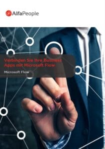 Verbinden Sie Ihre Business Apps mit Microsoft Flow Cover