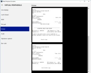 Peripheral Simulator Dynamics 365 Operations 19