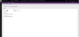 now generate electronic bills dynamics 365 finance operations 5