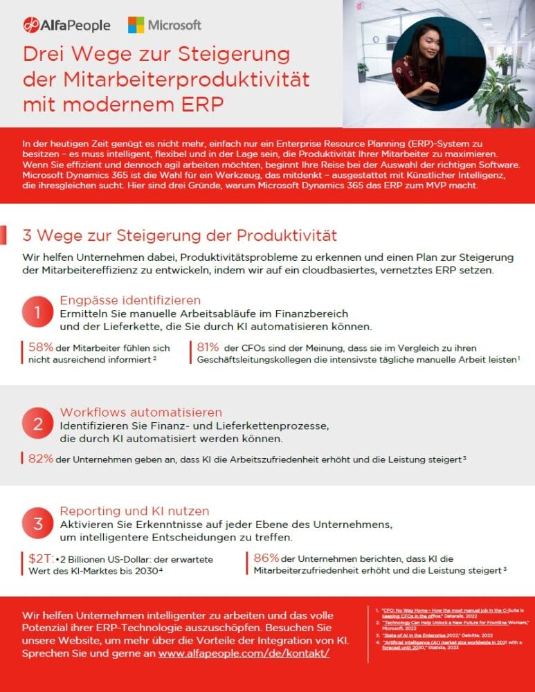 Infografik: Drei Wege zur Steigerung der Mitarbeiterproduktivität