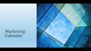 video dynamics 365 marketing calendar