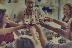 una noche de cena y vinos con dynamics 365 customer engagement