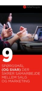 E Bog 9 Sporgsmaal Og Svar Der Sikrer Samarbejde Mellem Salg Og Marketing V2