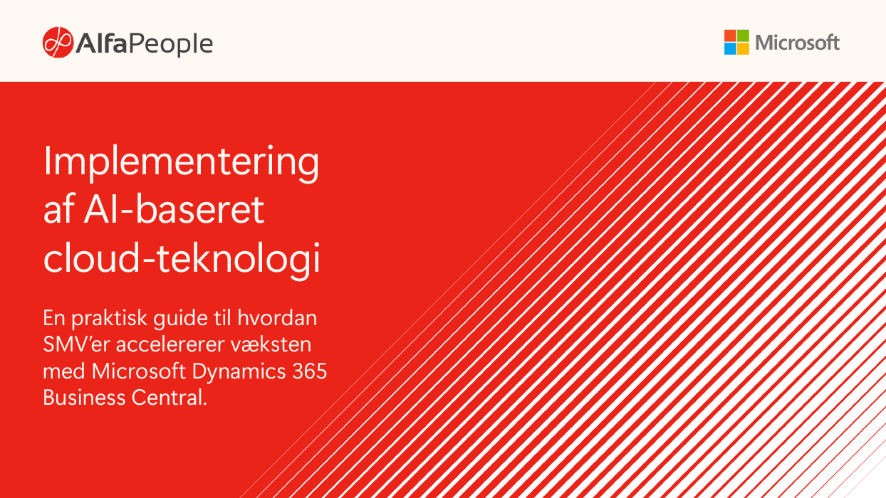 Business Central – Migrering til AI-drevet cloud-løsning