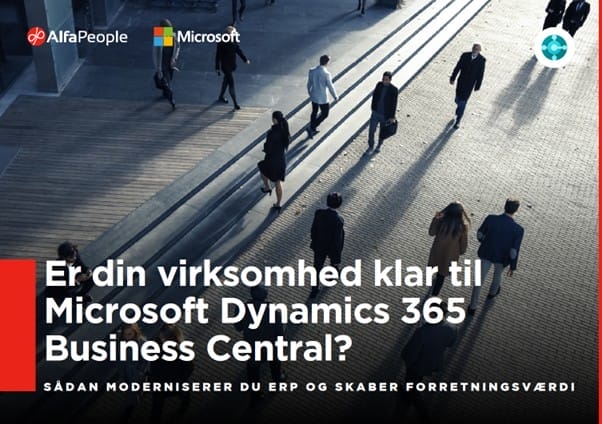 Er din virksomhed klar til Dynamics 365 Business Central?