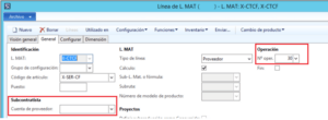 How To Select The Subcontracting Vendor Ax Chile 2