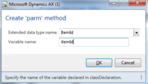 Ax 2012 Data Normalization Part 2 Generate The Find Method With A Snippet Code Screen 1