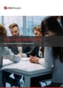 Where to start with the GDPR