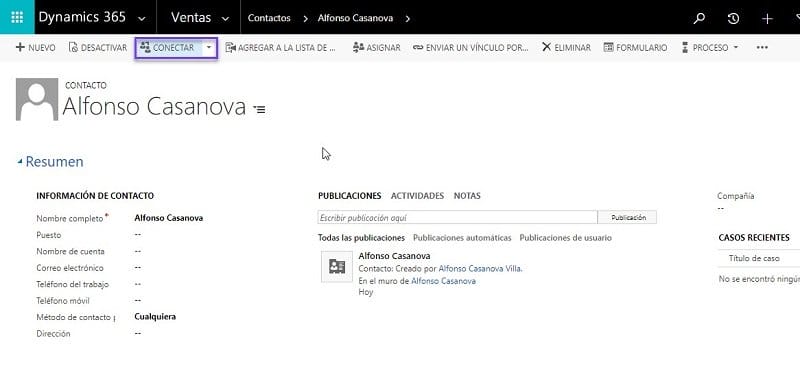Dynamics 365 Printscreen