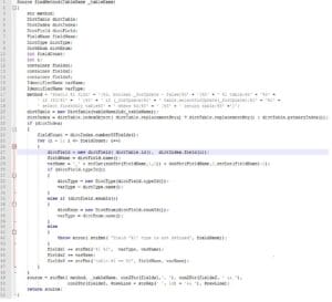 Ax 2012 Data Normalization Part 2 Generate The Find Method With A Snippet Code Screen 2