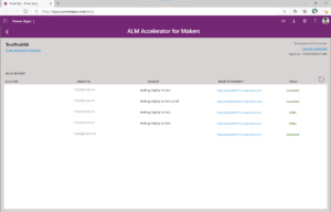 Figure 3 – Build History from project