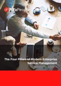 Whitepaper-4 Pillars of Modern Enterprise Service Management-Cover