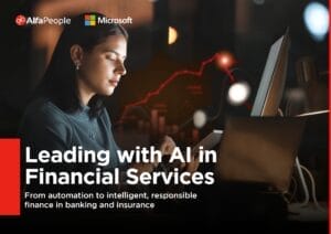 AI in Financial Services Ebook cover image
