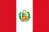 flat rectangle peru flag